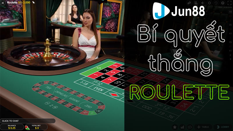 Nhà cái Jun88 mang lại cho người chơi tựa game Roulette đẳng cấp