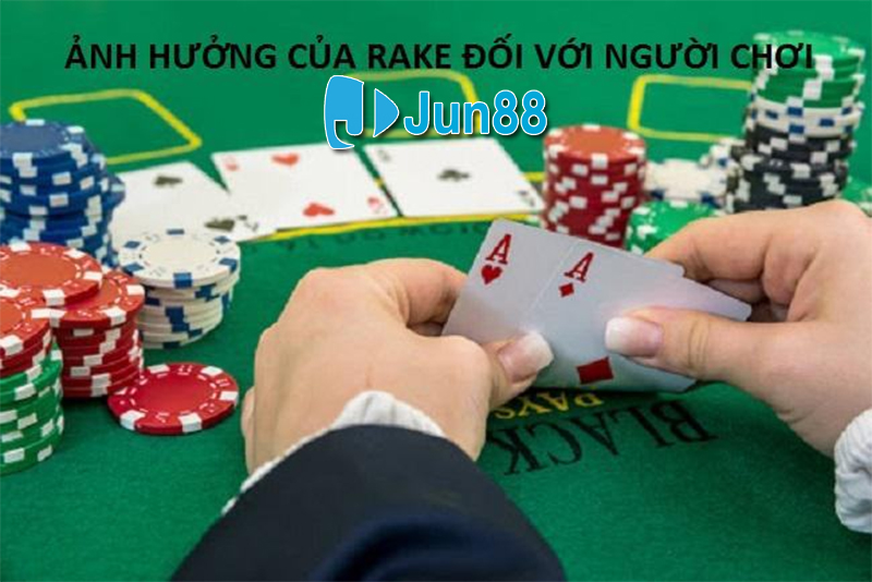 Sự ảnh hưởng của Rake như thế nào đến người chơi